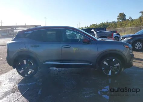 2025 Nissan Kicks Sr Fwd из США, поврежденный, VIN 3N8AP6DA7SL326281